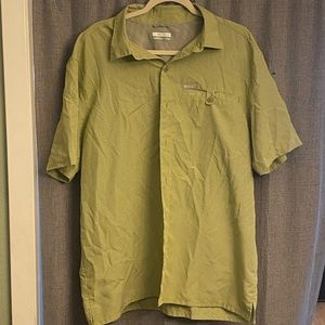 Columbia Mens Hiking Casual Shirt Size L